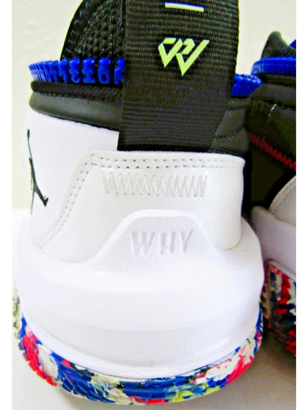 Jordan Why Not .6 White/Black Basketball Shoes 10.5 DO7189-101 with Box
